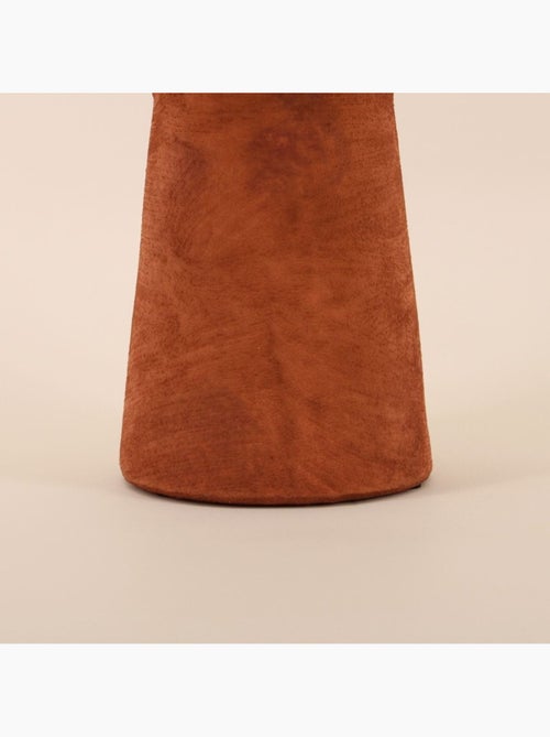 Vase en grès effet pierre terracotta 47 cm - Kiabi