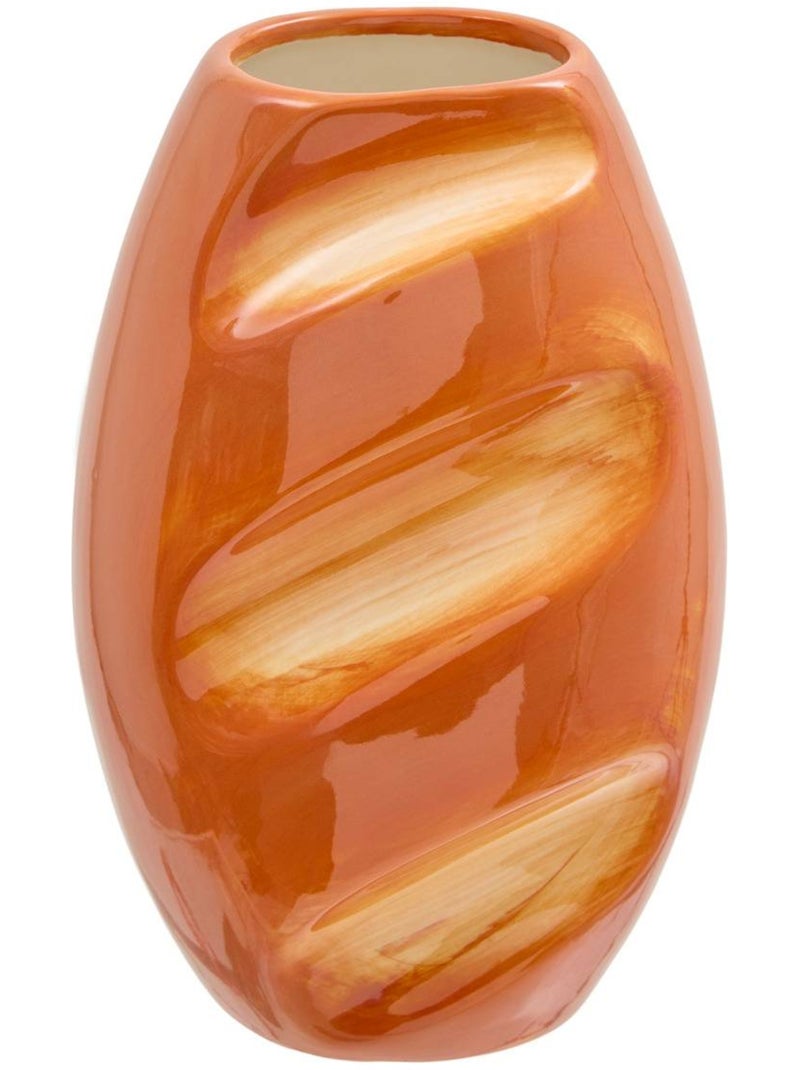 Vase en grès fra Marron - Kiabi