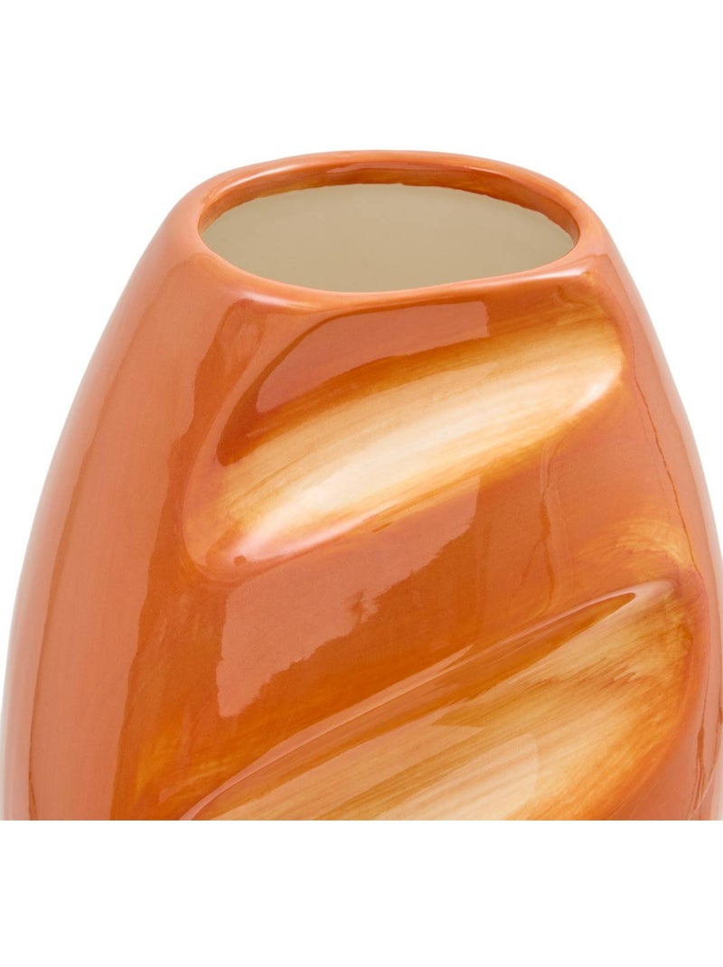 Vase en grès fra Marron - Kiabi