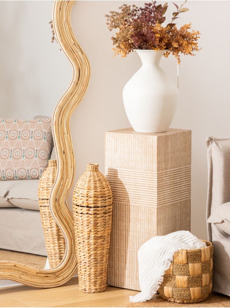 Vase en jacinthe d'eau PERCY Marron - Kiabi