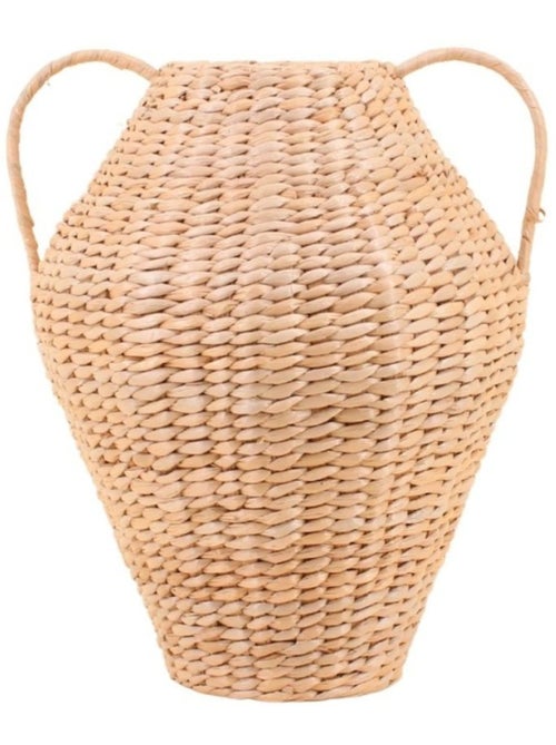 Vase en jonc de mer avec poignées 30x24cm - Kiabi