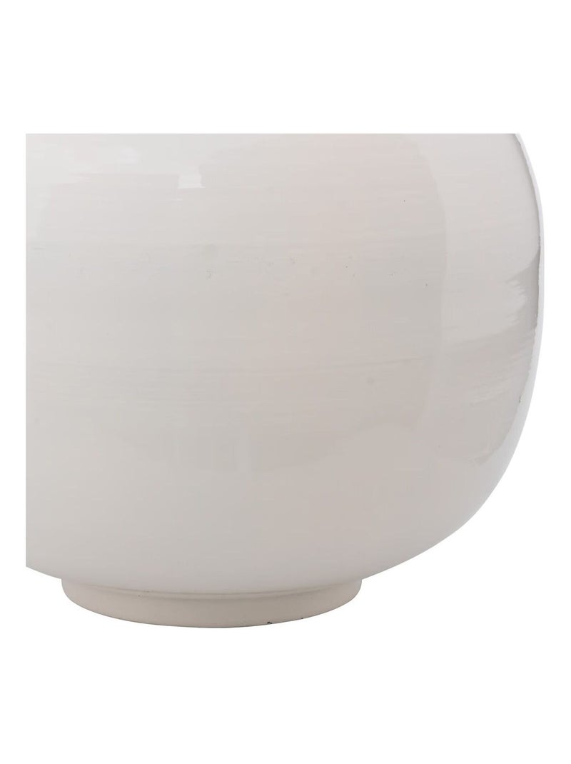 Vase en métal émaillé KIAN Blanc - Kiabi
