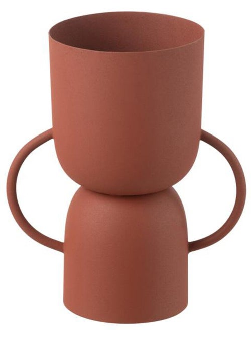 Vase en métal mat effet graphique - AFIBEL - Kiabi