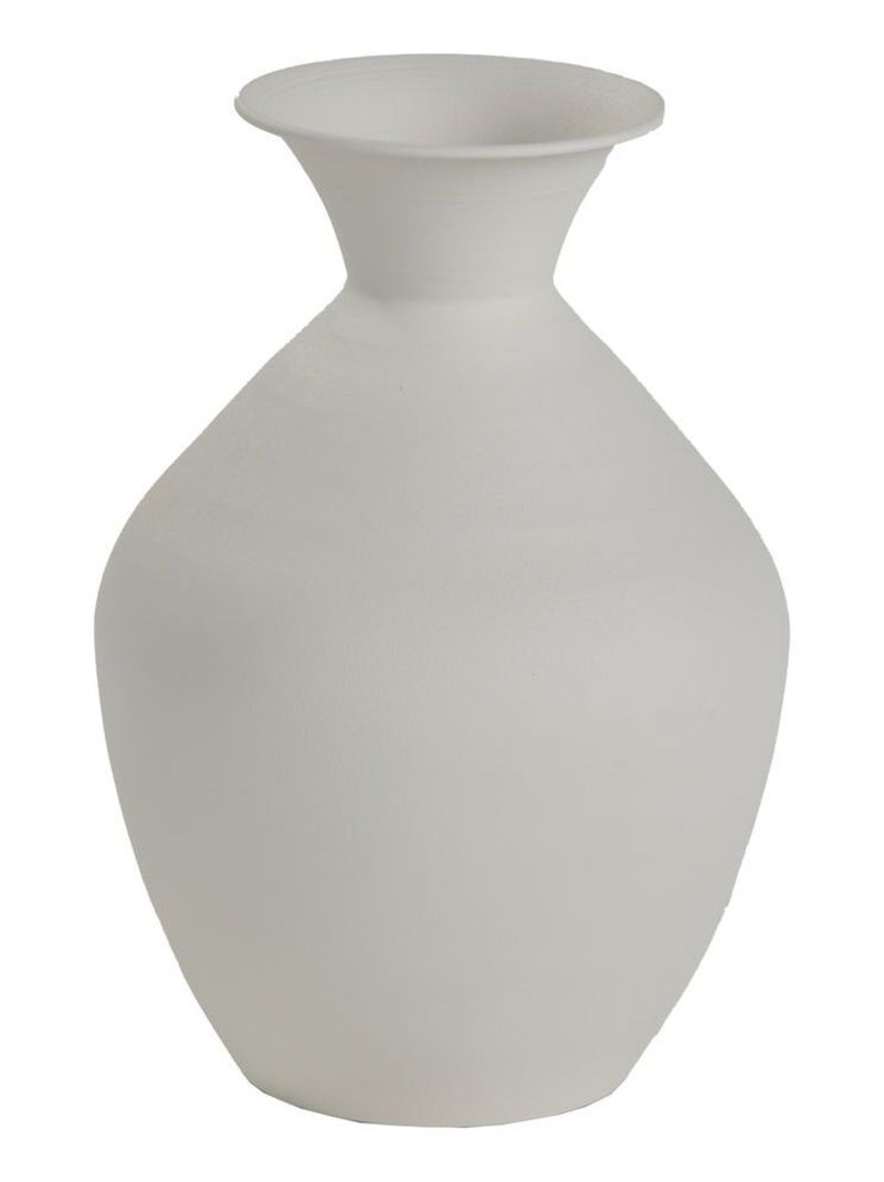 Vase en métal MOKA Blanc - Kiabi