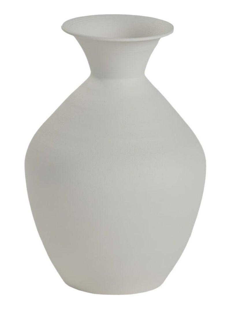 Vase en métal MOKA Blanc - Kiabi