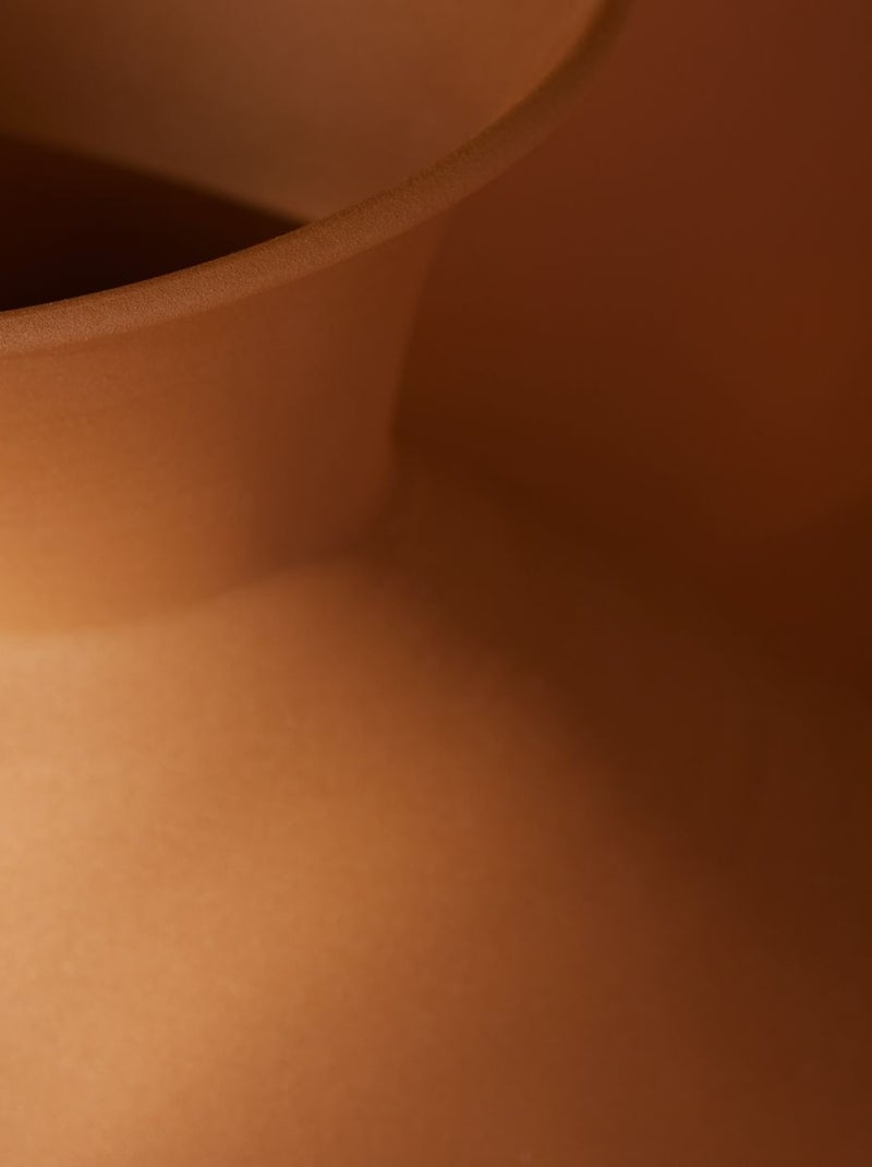 Vase en métal MOKA Marron - Kiabi