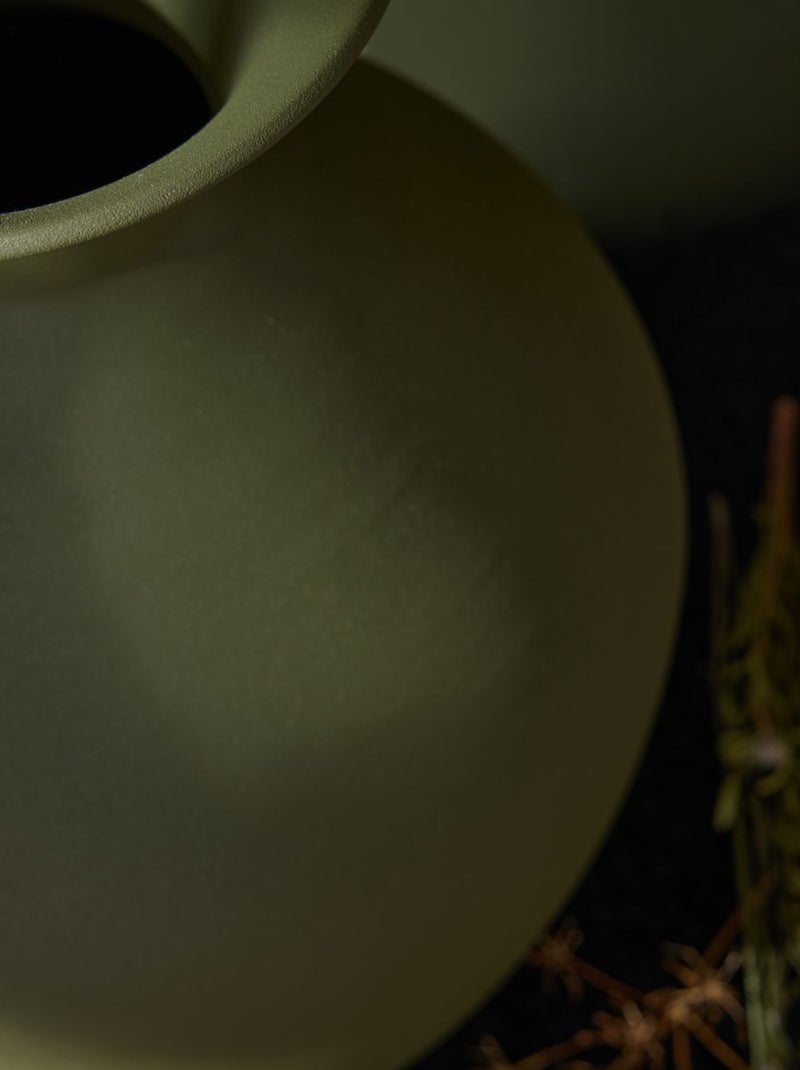 Vase en métal MOKA Vert - Kiabi