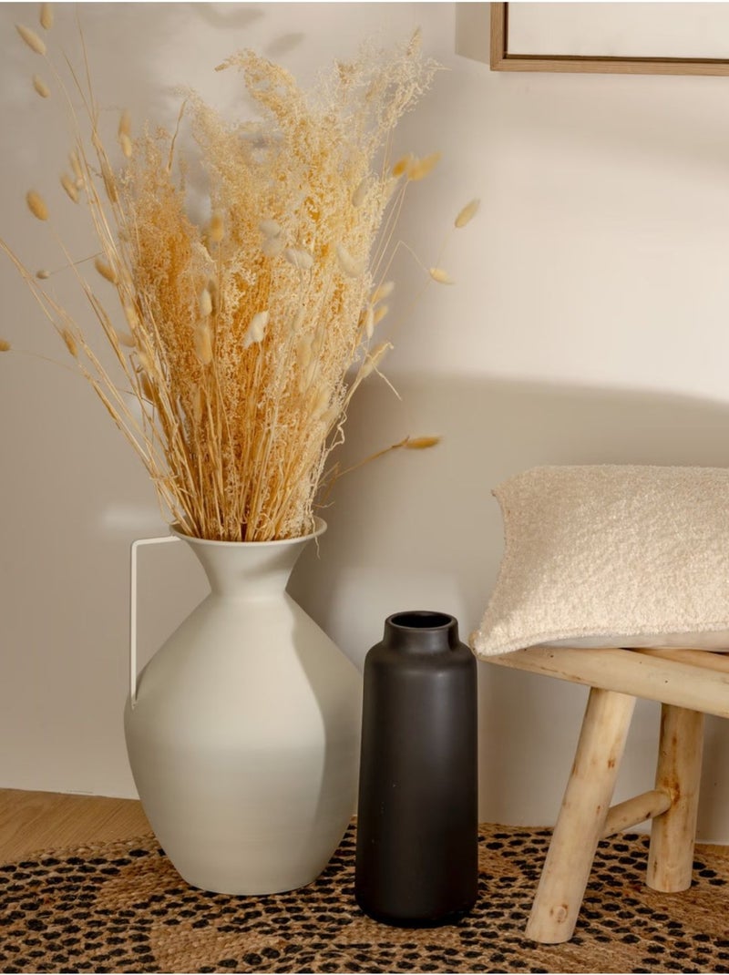 Vase en métal SYLVAIN Blanc - Kiabi