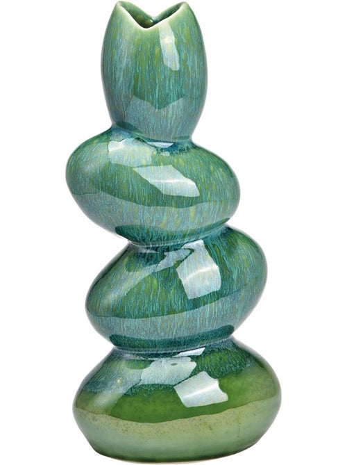 Vase en porcelaine sculptural - Kiabi