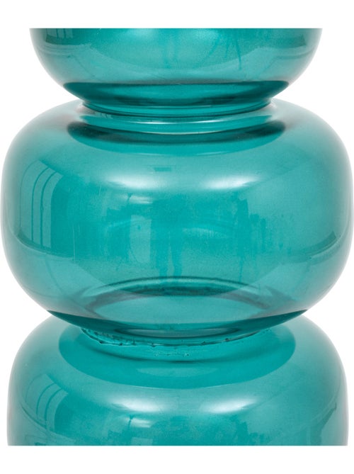 Vase en verre coloré style rétro BE VINTAGE - Kiabi