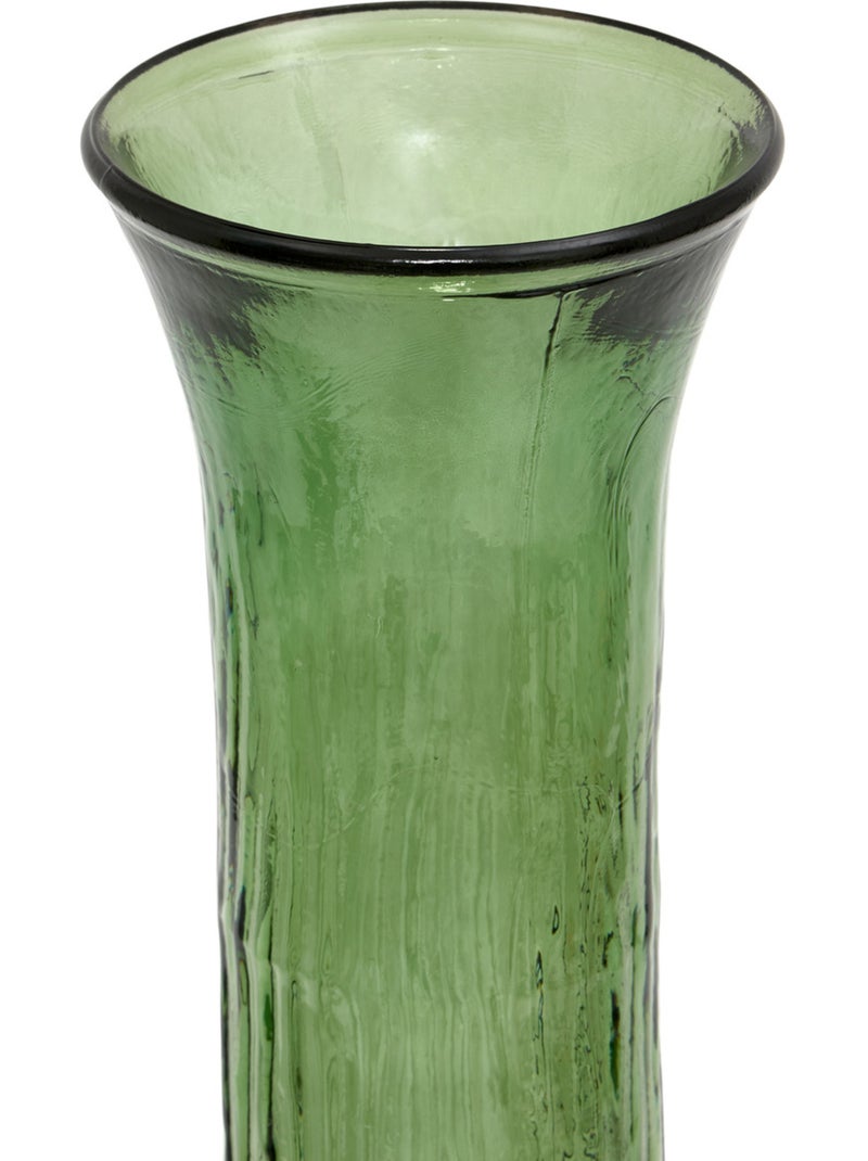 Vase en verre recyclé CARIA Vert - Kiabi