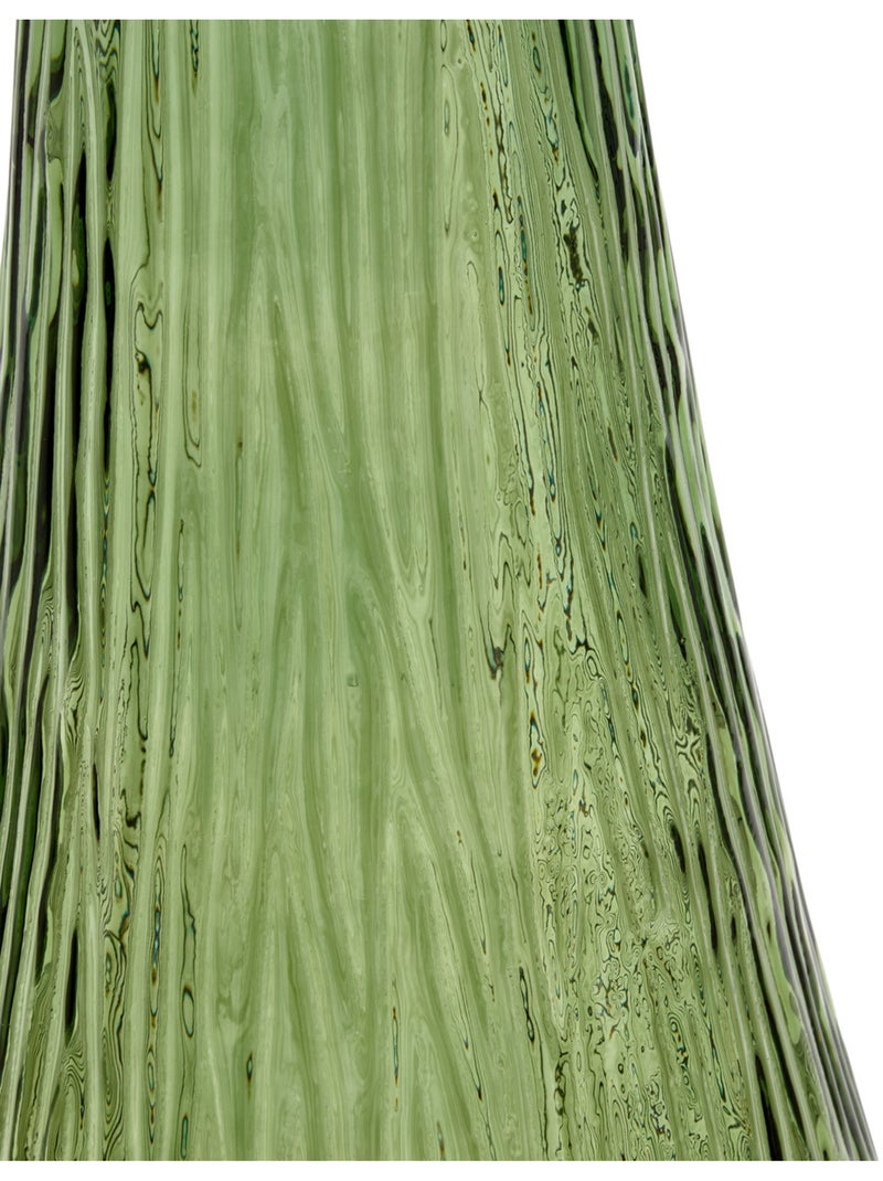 Vase en verre recyclé CARIA Vert - Kiabi