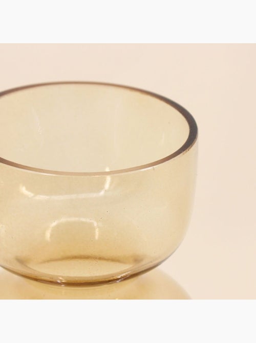 Vase en verre teinté, forme cintrée - AFIBEL - Kiabi