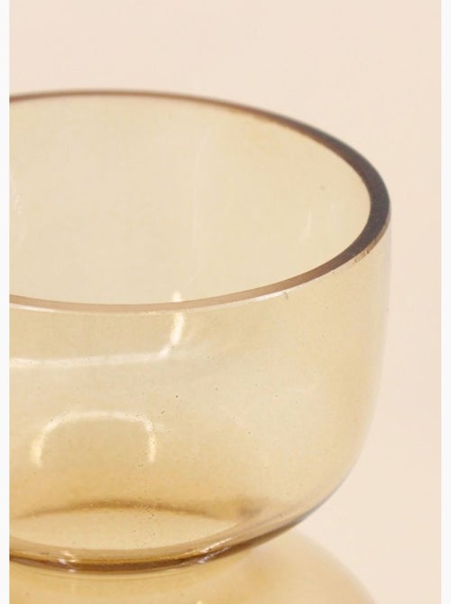 Vase en verre teinté, forme cintrée - AFIBEL - Kiabi