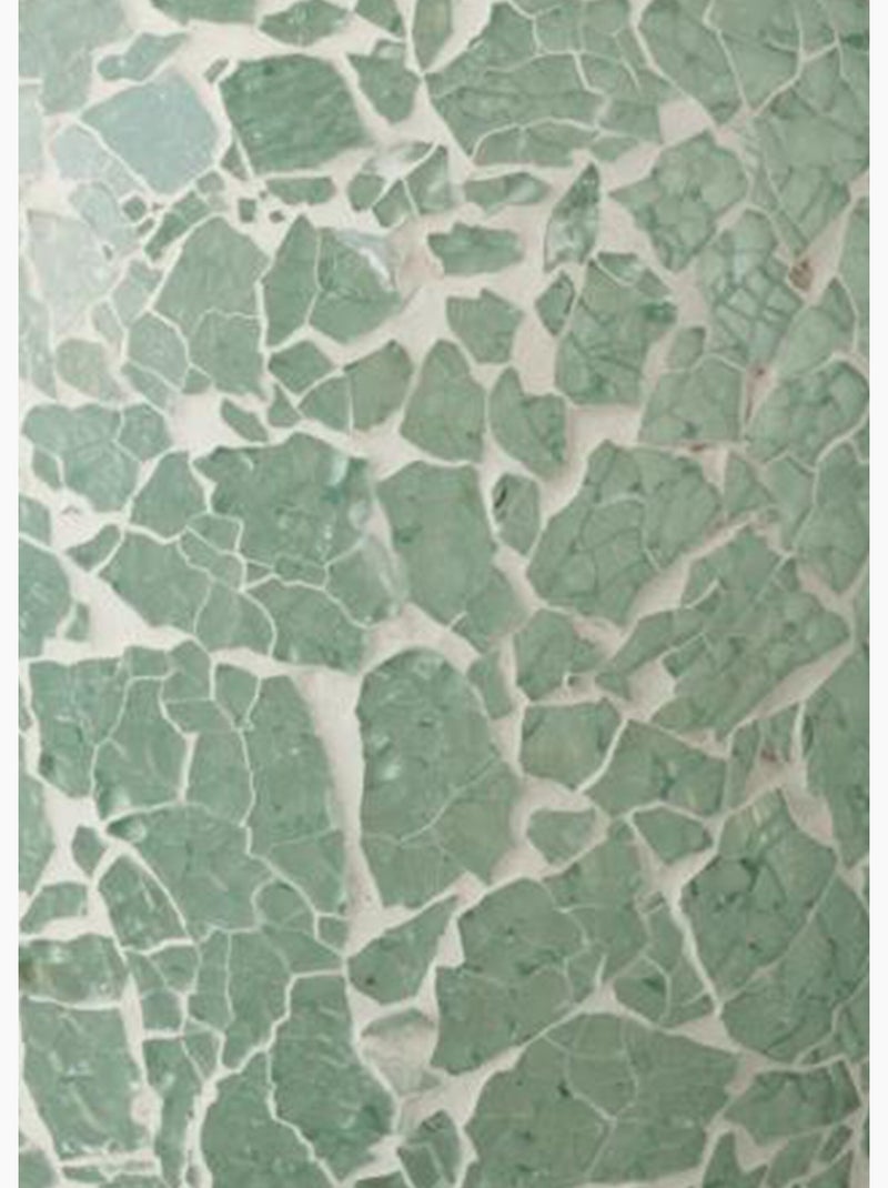 Vase fantaisie en verre, décor mosaïque - AFIBEL Vert - Kiabi