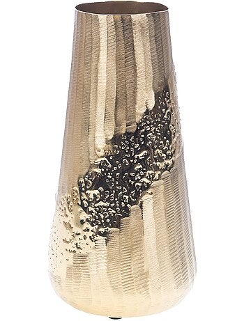 Vase fantaisie martelé en métal - AFIBEL