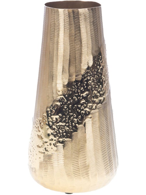 Vase fantaisie martelé en métal - AFIBEL - Kiabi