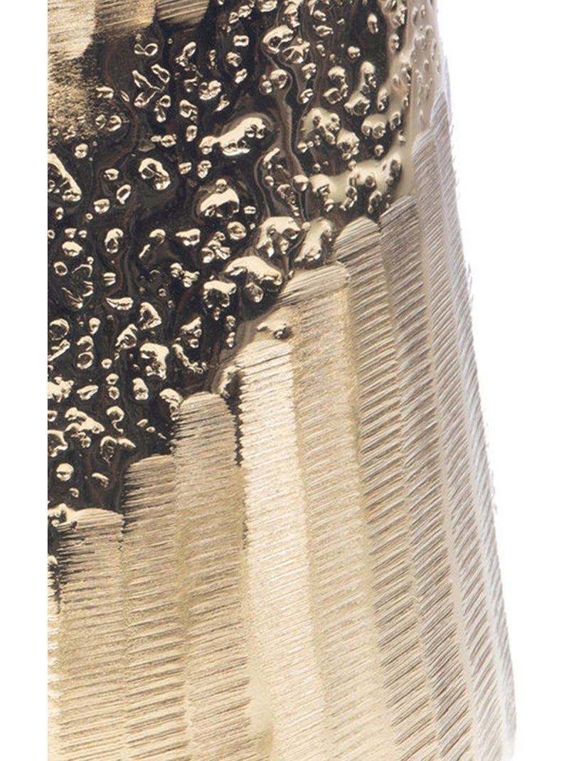 Vase fantaisie martelé en métal - AFIBEL Doré - Kiabi