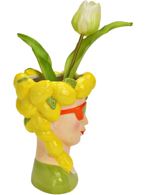Vase Femme citron moderne - Kiabi