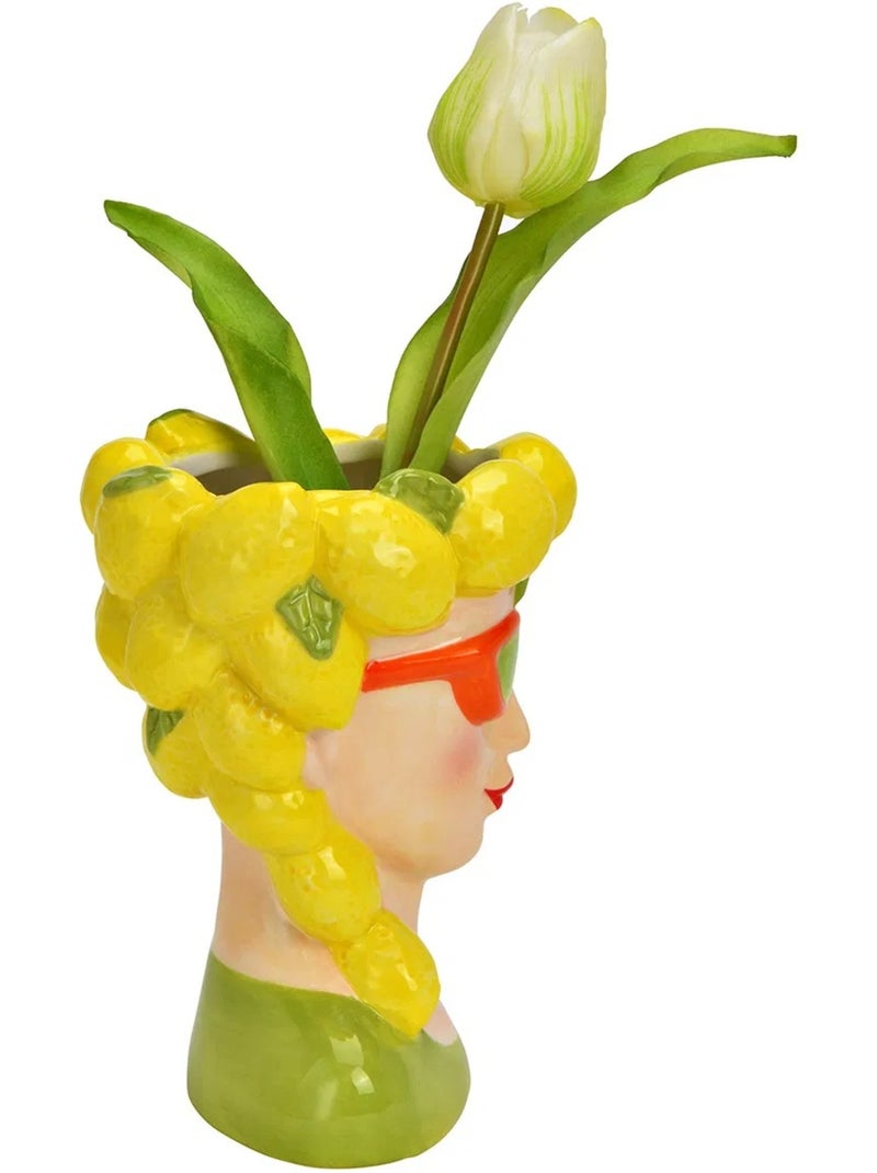 Vase Femme citron moderne Jaune - Kiabi