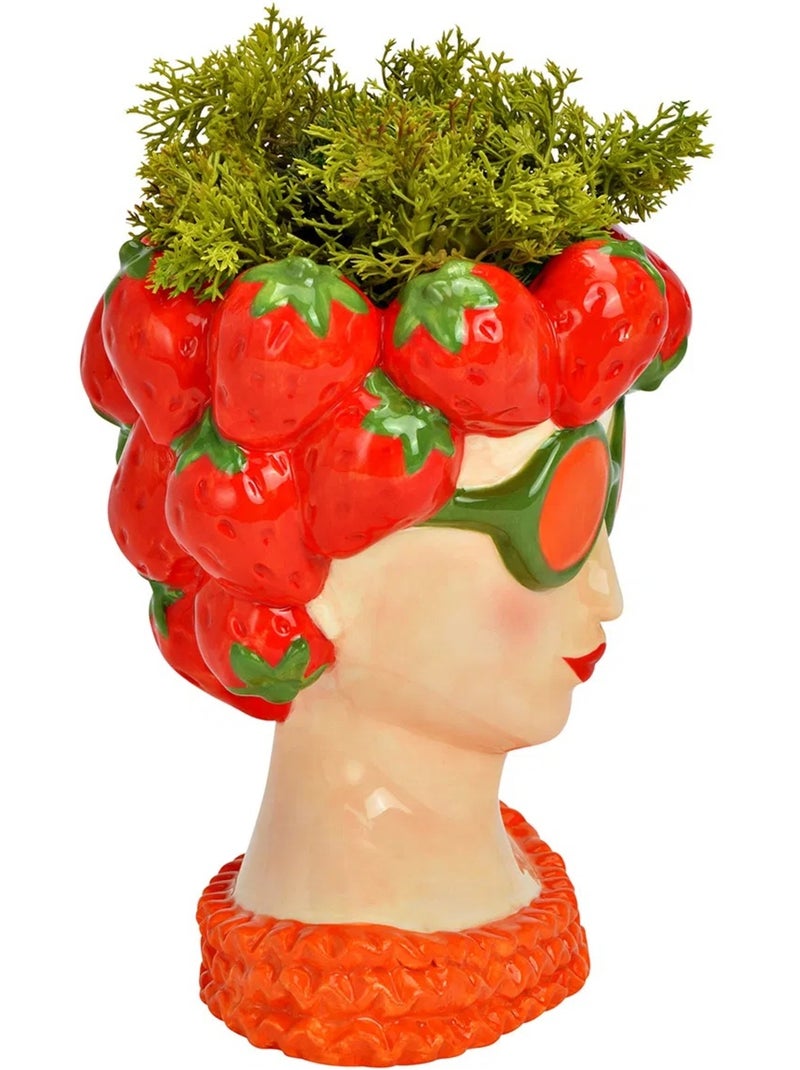 Vase Femme fraise moderne Rouge - Kiabi