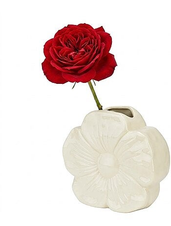 Vase fleur en porcelaine