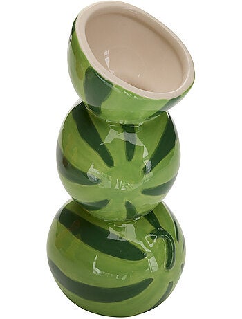 Vase forme fruit empilé en dolomite FRUITY