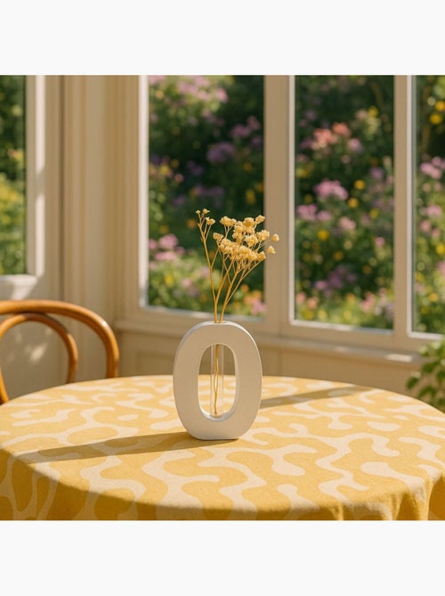 Vase forme O 12cm - Kiabi