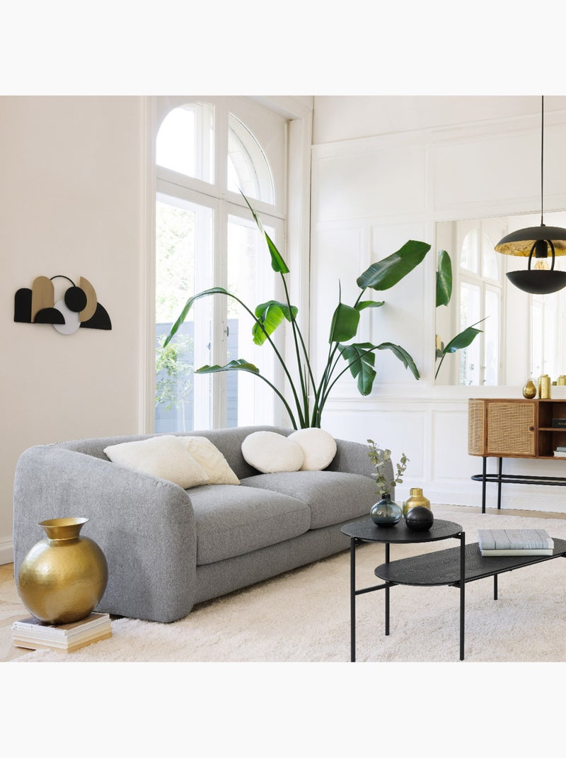 Vase forme œuf en métal OASIS Doré - Kiabi