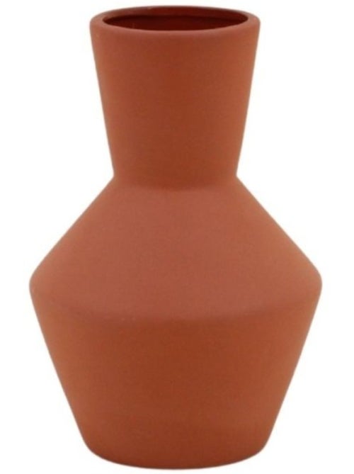 Vase géométrique en céramique 20cm - Kiabi