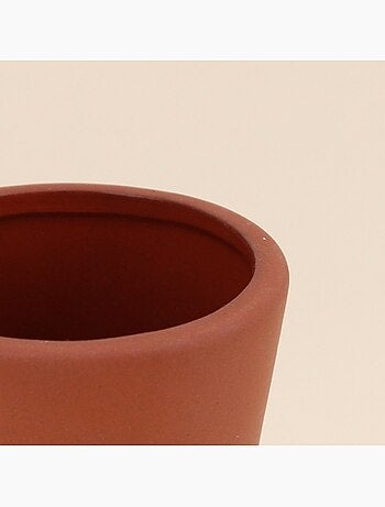 Vase géométrique en céramique, H20cm