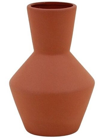 Vase géométrique en céramique, H20cm