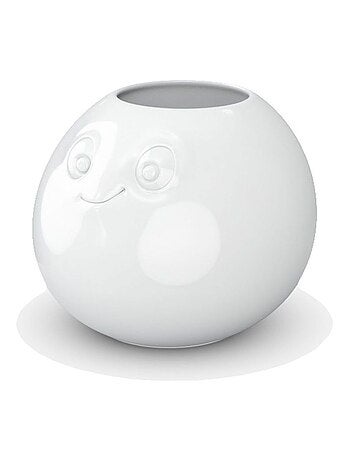 Vase humeur en porcelaine hôtelière blanche 16.5 cm