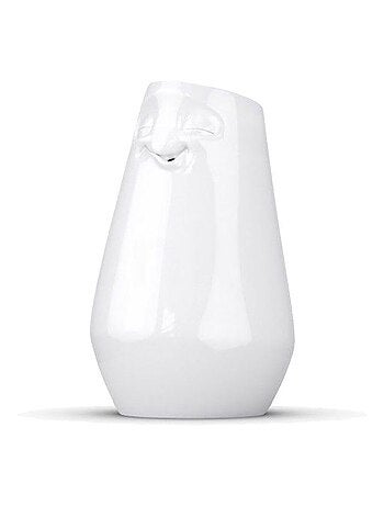 Vase humeur en porcelaine hôtelière blanche 23 cm