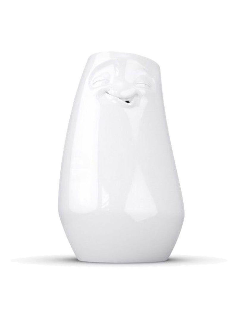 Vase humeur en porcelaine hôtelière blanche 23 cm Blanc - Kiabi