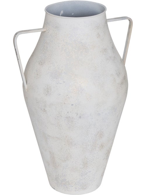 Vase jarre en acier vieilli à anses GLADY - Kiabi
