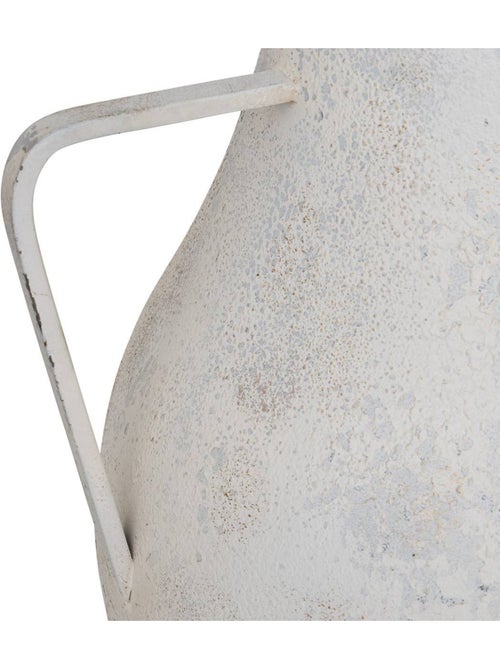 Vase jarre en acier vieilli à anses GLADY - Kiabi