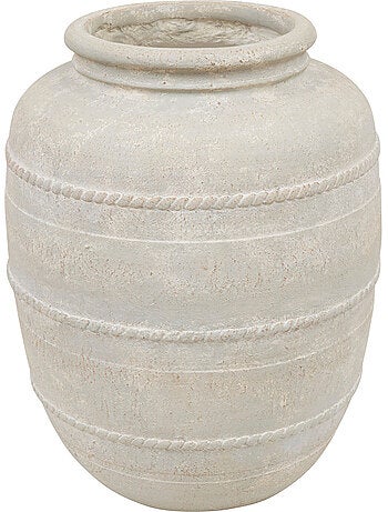 Vase jarre grande taille en oxyde de magnésium ROMIA