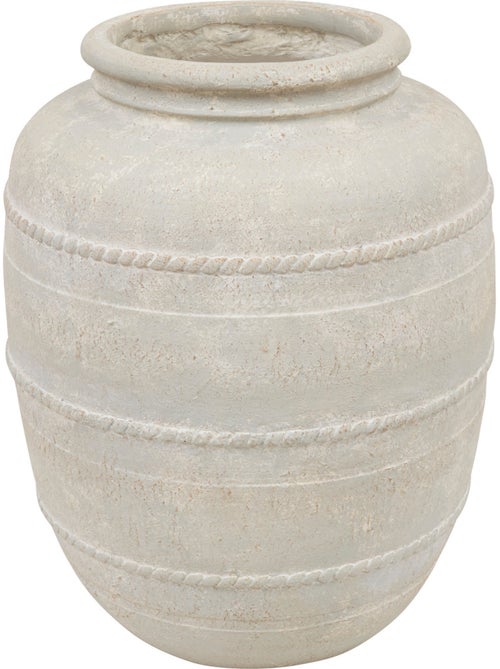 Vase jarre grande taille en oxyde de magnésium ROMIA - Kiabi