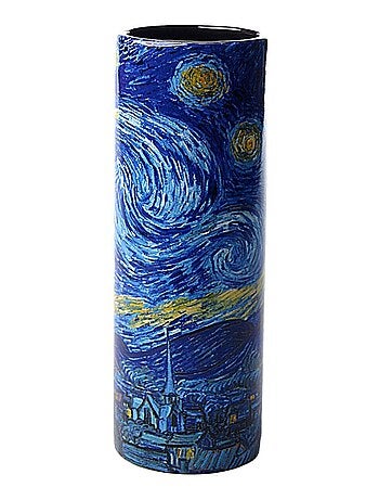 Vase la nuit étoilée de vincent van gogh