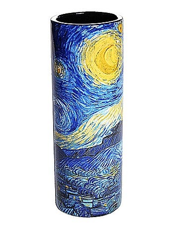 Vase la nuit étoilée de vincent van gogh