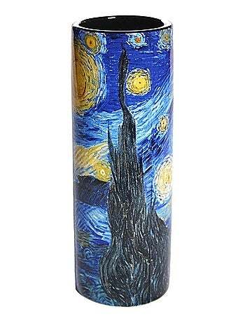 Vase la nuit étoilée de vincent van gogh