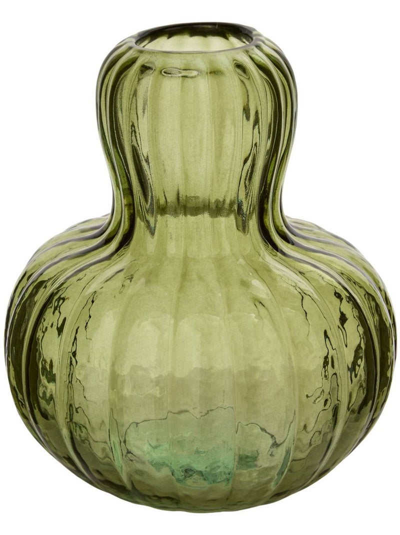 Vase lisière h.19,5cm Marron - Kiabi
