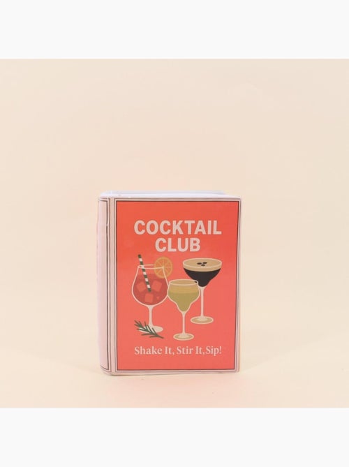 Vase livre cocktail club en dolomite orange 18cm - Kiabi