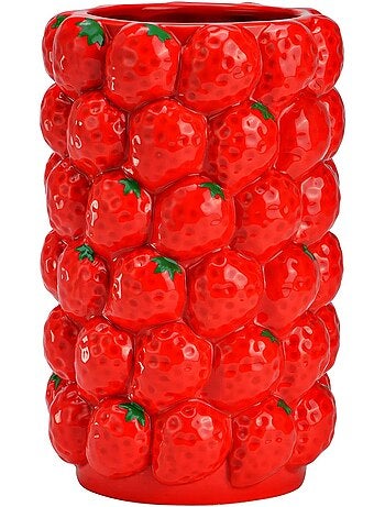 Vase multi fraises en ceramique
