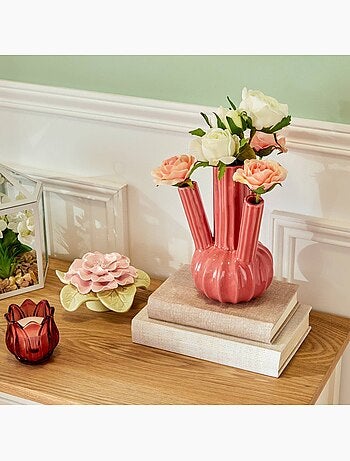 Vase multi-soliflores en dolomite FLDR