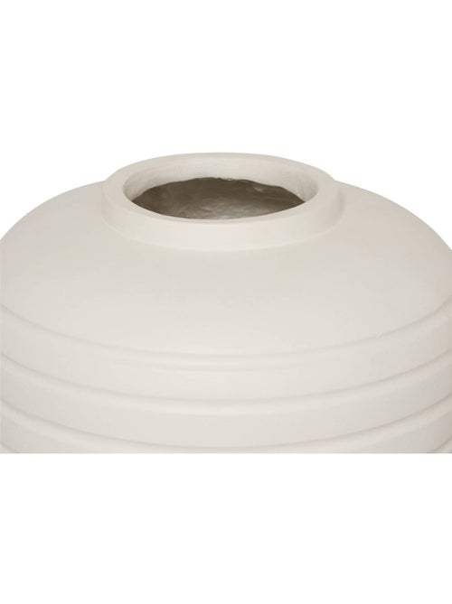 Vase Nippo H.29,5cm blanc - Kiabi