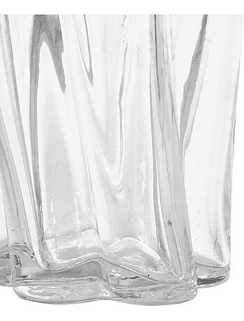 Vase "noeli" transparent h25,5cm