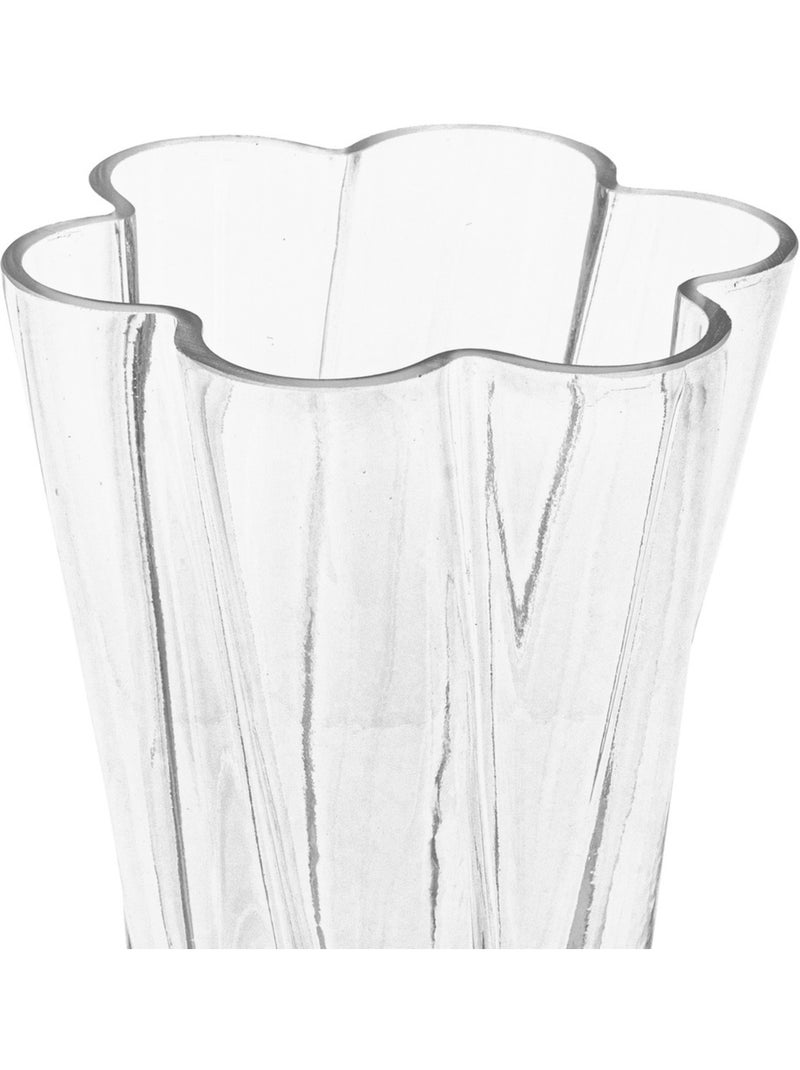 Vase "Noeli" transparent H25,5cm Transparent - Kiabi