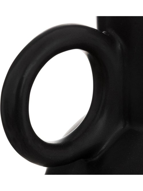 Vase "Olme" en céramique H22cm noir - Kiabi